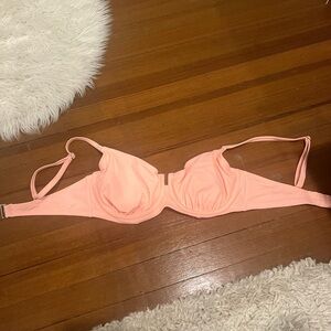 Target light orange bikini top